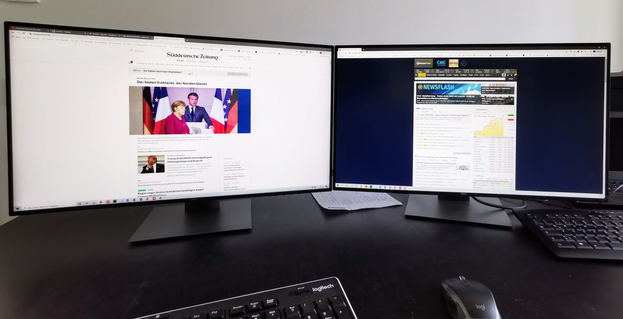 Arbeiten mit zwei PCMonitoren den Produktivitätsturbo zünden nlpeter.de