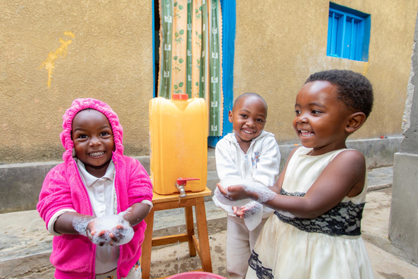 Händewaschen Ruanda